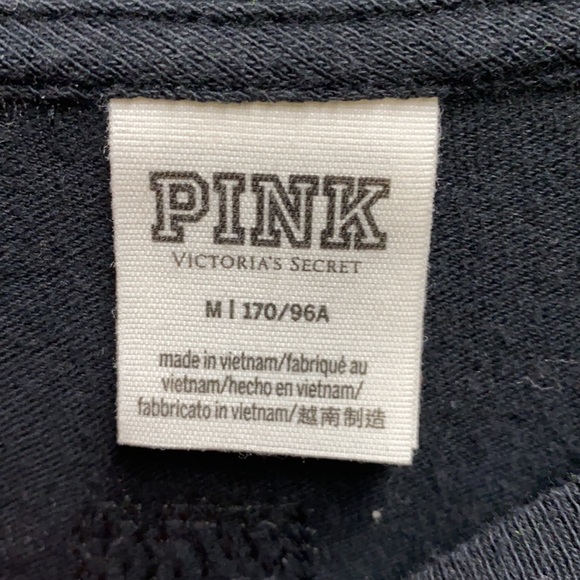 VS Pink along Sleeve Sequin Top - Picture 4 of 8